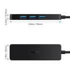 AUKEY Hub USB-A CB-H39 | Ultra Slim | 4w1 | 4xUSB 3.0 | 5Gbps