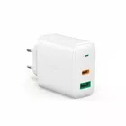 AUKEY PA-D1 White ładowarka sieciowa 2xUSB Power Delivery (1xUSB A + 1xUSB C) 5.4A 30W Dynamic Detect