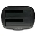 AXAGON Stacja dokująca ADSA-ST, USB 3.2 Gen 1 - 2x SATA 6G 2.5&quot;/3.5&quot; SSD/HDD CLONE DUAL