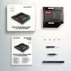 AXAGON Ramka n a 2,5 cala SSD-HDD do gniazda DVD, RSS-CD09, 9.5mmLED aluminium