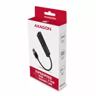 AXAGON Karta sieciowa HMA-GL3A 3x USB-A + GLAN, USB3.2 Gen 1 hub, metalowy, 20cm USB-A kabel