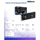 ASRock Karta graficzna A750 Challenger D 8GB OC GDDR6 256bit 2DP/HDMI
