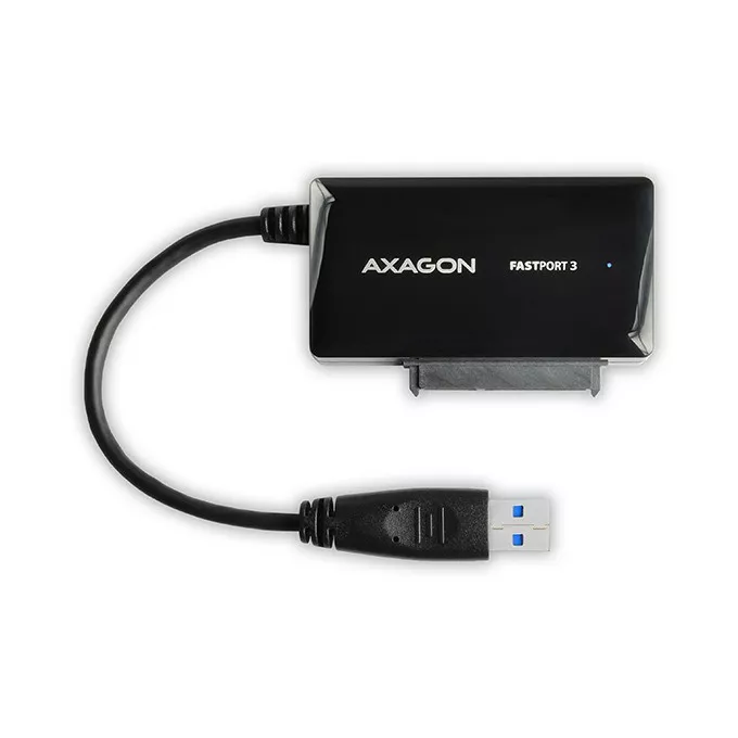 AXAGON Adapter, w tym zasilacz ADSA-FP3, USB 3.2 Gen 1 - SATA 6G HDD FASTport3