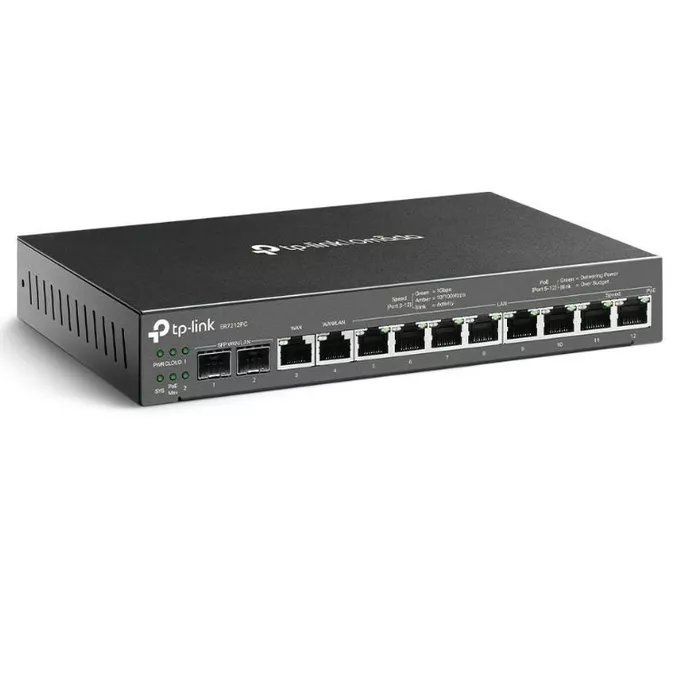 TP-LINK Router VPN Gigabit PoE+ Omada 3-w-1 ER7212PC