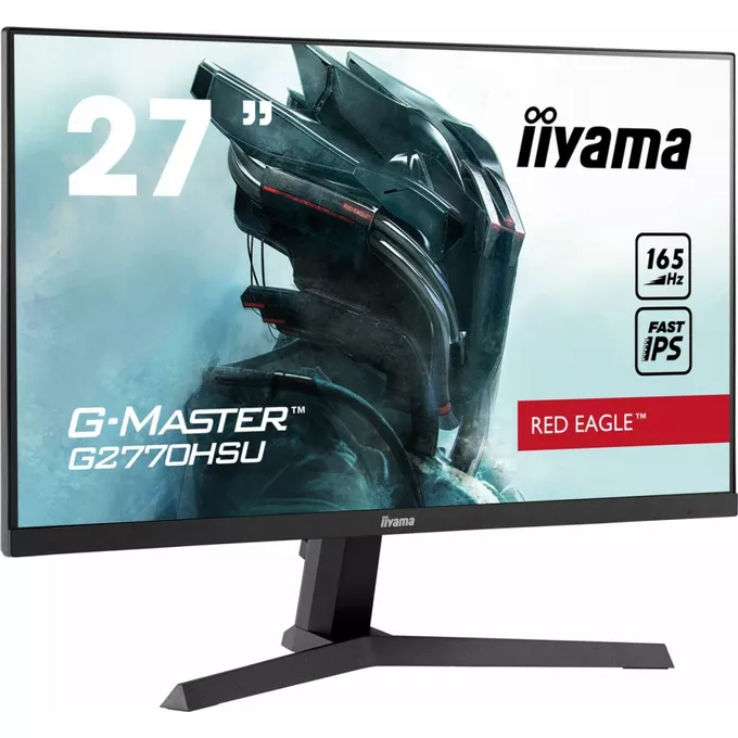 IIYAMA Monitor G2770HSU-B1 27cali 0.8ms(MPRT), IPS, DP, HDMI, 165Hz, USBx2 + Głośnik bezprzewodowy Muvo Play Creative czarny