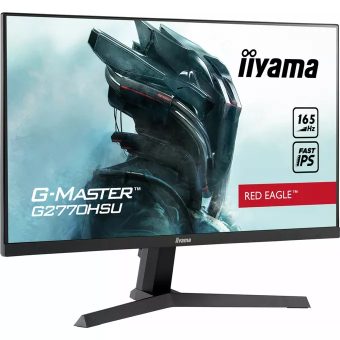 IIYAMA Monitor G2770HSU-B1 27cali 0.8ms(MPRT), IPS, DP, HDMI, 165Hz, USBx2 + Głośnik bezprzewodowy Muvo Play Creative czarny