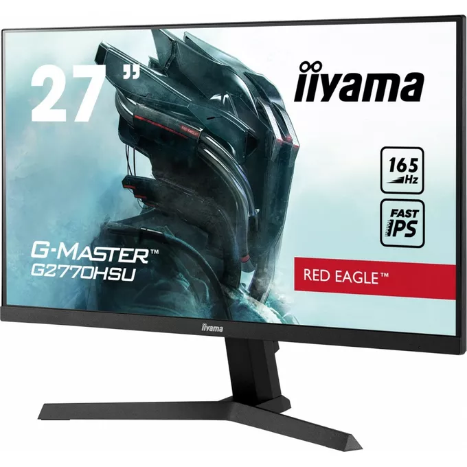 IIYAMA Monitor G2770HSU-B1 27cali 0.8ms(MPRT), IPS, DP, HDMI, 165Hz, USBx2 + Głośnik bezprzewodowy Muvo Play Creative czarny