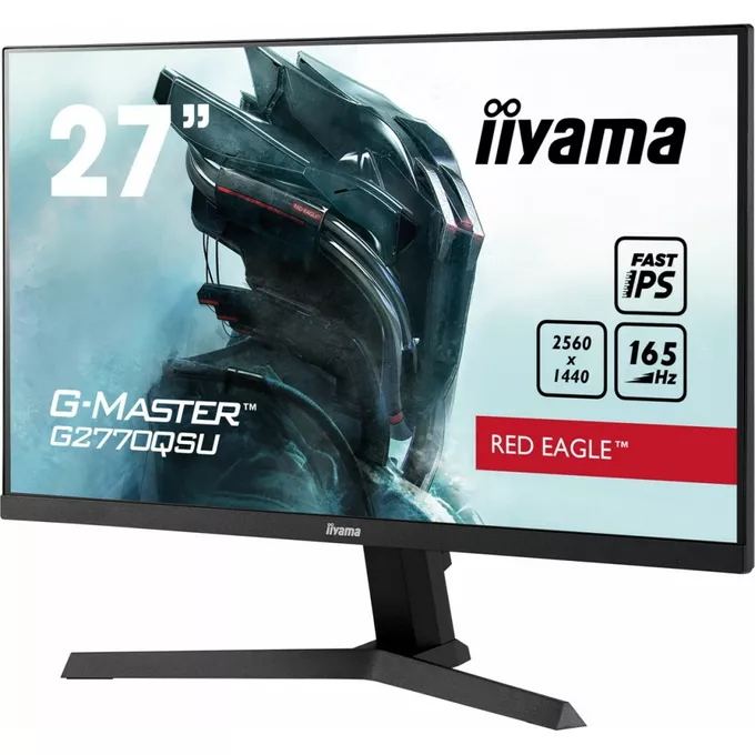 IIYAMA Monitor G2770QSU-B1 27cali 0.8ms(MPRT), IPS, DP, HDMI, 165Hz, USBx2 + Soundbar Stage AIR V2 Creative