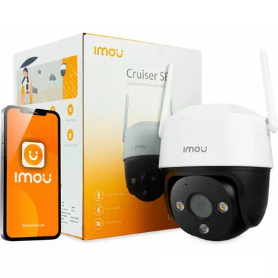 IMOU Kamera Cruiser SE + 4MP IPC-S41FEP,samrt night color, H.264,           Up to 20 fps Frame Rate, Two-way talk, Human Detection