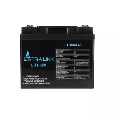 Extralink Akumulator LiFePO4  40AH 12.8V BMS EX.30431