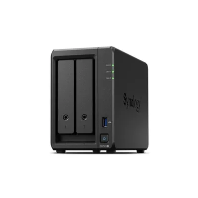 Synology Serwer NAS DS723+ 2x0HDD 2GB DDR4 AMD R1600 3,1Ghz 2x1GbE RJ45 3Y