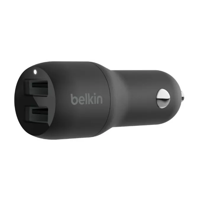Belkin Ładowarka samochodowa Dual  USB-A Car Charger 12W x2 czarna
