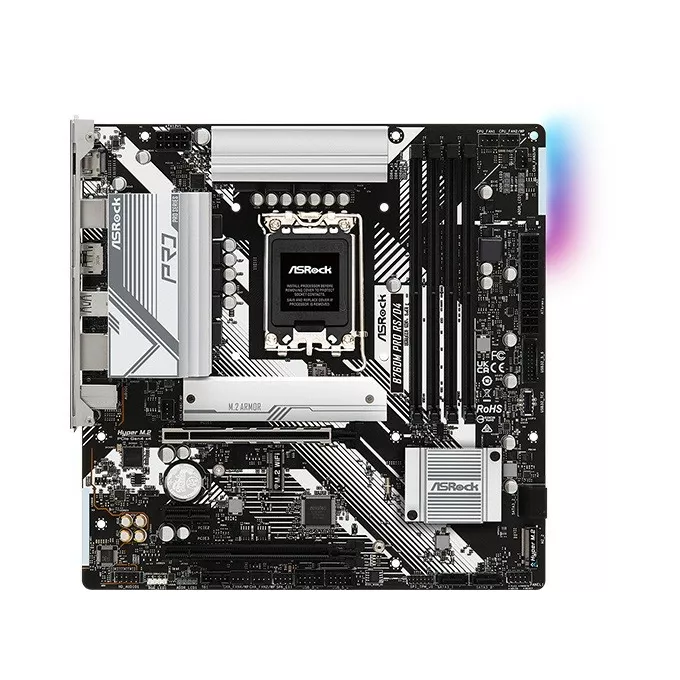 ASRock Płyta główna B760M Pro RS/D4 s1700 4DDR4 DP/HDMI mATX