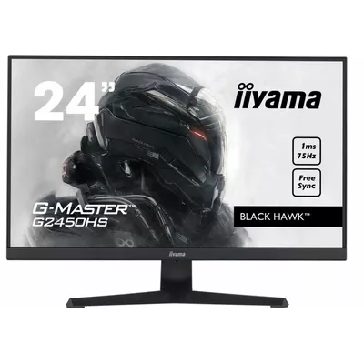 IIYAMA Monitor 23.8 cala G2450HS-B1 VA,FHD,75Hz,1ms,Freesync,HDMI,DP,2x2W