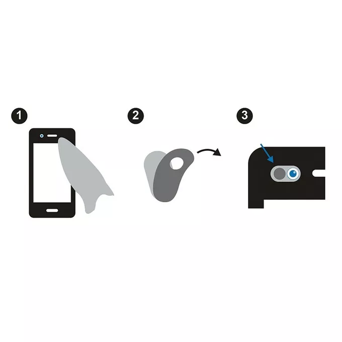 LogiLink Osłona kamery do laptopa, telefonu i tabletu