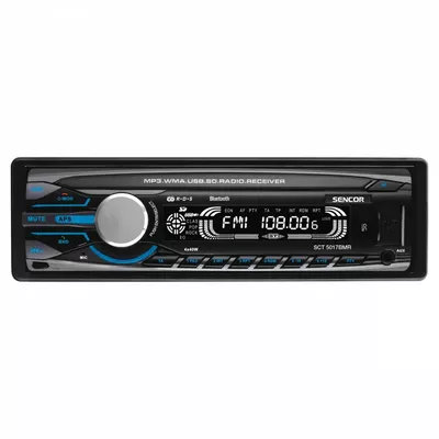 Sencor Radioodtwarzacz SCT 5017BMR Moc 4x40W Bluetooth z mikrofonem USB/SD/MMC, MP3,WMA