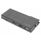 Digitus Stacja dokująca USB 3.0 Typ A 7-portów, 4K 30Hz, HDMI, VGA, 2x USB 3.0, SD microSD, RJ45