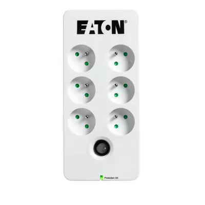 Eaton Listwa zasilająca Protection Box 6 FR, 6 USB Tel@