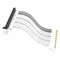 Cooler Master Riser PCI 4.0 x16 na taśmie 20cm Biały