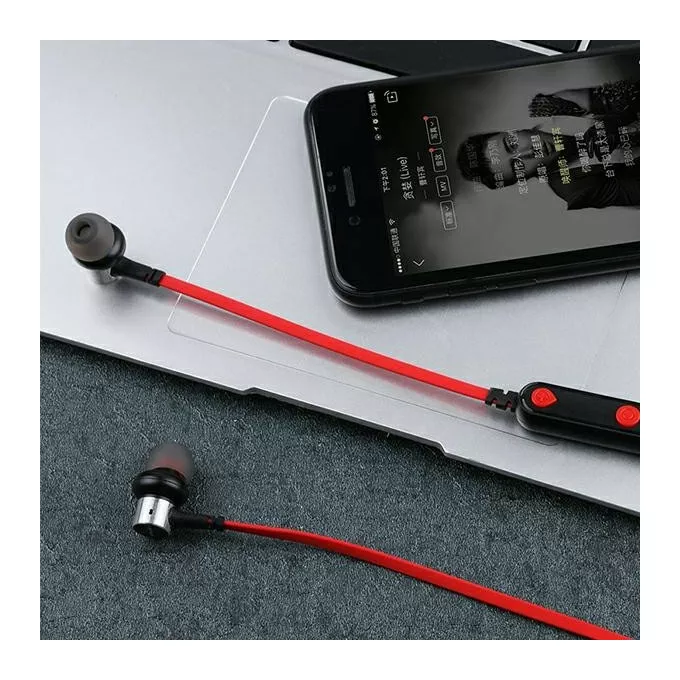 AWEI Słuchawki Bluetooth B923BL Sport Red