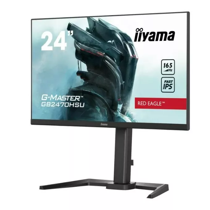 IIYAMA Monitor 24 cale GB2470HSU-B5 0.8ms,IPS,DP,HDMI,165Hz,HAS(150mm)