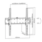 Gembird Uchwyt ścienny do telewizora (regulowany), 32 cale-55 cali,  (40 kg)