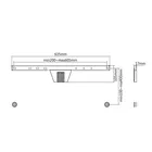 Gembird Uchwyt telewizyjny slim 37 - 80 cali 50 kg stały