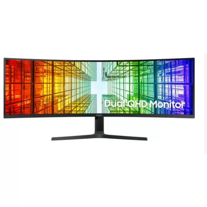 Samsung Monitor 49 cali LS49A950UIPXEN VA 5120x1440 DQHD 32:9 2xHDMI 1xUSB-C (90W) 1xDP 3xUSB 3.0 LAN (RJ45) 4ms HAS głośniki zakrzywiony 3 lata on-site