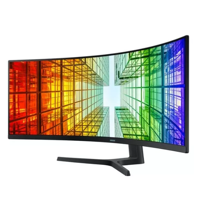 Samsung Monitor 49 cali LS49A950UIPXEN VA 5120x1440 DQHD 32:9 2xHDMI 1xUSB-C (90W) 1xDP 3xUSB 3.0 LAN (RJ45) 4ms HAS głośniki zakrzywiony 3 lata on-site
