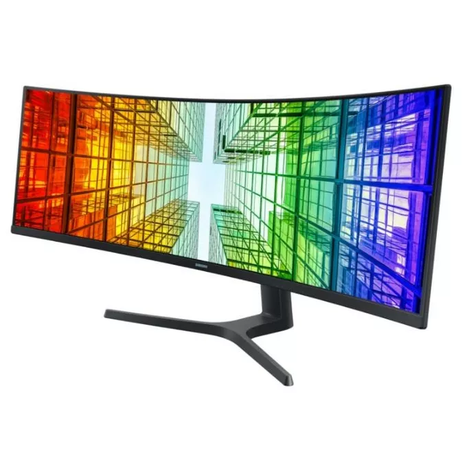 Samsung Monitor 49 cali LS49A950UIPXEN VA 5120x1440 DQHD 32:9 2xHDMI 1xUSB-C (90W) 1xDP 3xUSB 3.0 LAN (RJ45) 4ms HAS głośniki zakrzywiony 3 lata on-site