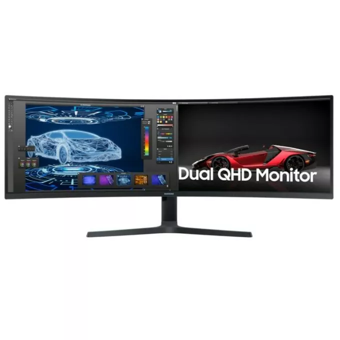 Samsung Monitor 49 cali LS49A950UIPXEN VA 5120x1440 DQHD 32:9 2xHDMI 1xUSB-C (90W) 1xDP 3xUSB 3.0 LAN (RJ45) 4ms HAS głośniki zakrzywiony 3 lata on-site