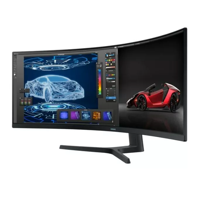 Samsung Monitor 49 cali LS49A950UIPXEN VA 5120x1440 DQHD 32:9 2xHDMI 1xUSB-C (90W) 1xDP 3xUSB 3.0 LAN (RJ45) 4ms HAS głośniki zakrzywiony 3 lata on-site