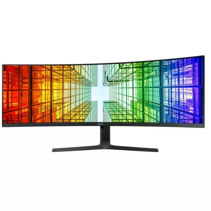 Samsung Monitor 49 cali LS49A950UIPXEN VA 5120x1440 DQHD 32:9 2xHDMI 1xUSB-C (90W) 1xDP 3xUSB 3.0 LAN (RJ45) 4ms HAS głośniki zakrzywiony 3 lata on-site