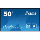 IIYAMA Monitor 50 cali LH5054UHS-B1AG 24/7, VA, ANDROID.11, 4K, SDM, 2x10W