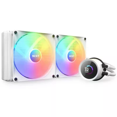 NZXT Chłodzenie wodne Kraken 280 RGB LCD Białe