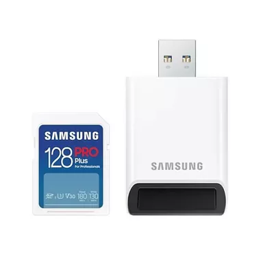 Samsung Karta pamięci SD PRO Plus MB-SD128SB/WW 128GB + czytnik