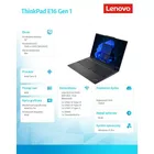 Lenovo Laptop ThinkPad E16 G1 21JN005WPB W11Pro i5-1335U/8GB/512GB/INT/16.0 WUXGA/Graphite Black/1YR Premier Support + 3YRS OS