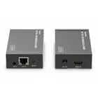 Digitus Przedłużacz/Extender HDMI 1080p 60Hz 120m po skrętce Cat.6/6A/7/8 HDCP 1.3 IR, zestaw