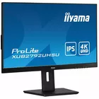 IIYAMA Monitor 27 cali  XUB2792UHSU-B5 4K,IPS,DVI,DP,HDMI,PIP,250cd,USB3.0