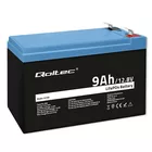 Qoltec Akumulator LiFePO4 Litowo-Żelazowo-Fforanowy | 12.8V | 9Ah |     115.2Wh | BMS