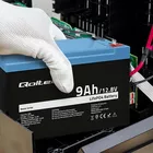Qoltec Akumulator LiFePO4 Litowo-Żelazowo-Fforanowy | 12.8V | 9Ah |     115.2Wh | BMS