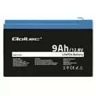 Qoltec Akumulator LiFePO4 Litowo-Żelazowo-Fforanowy | 12.8V | 9Ah |     115.2Wh | BMS