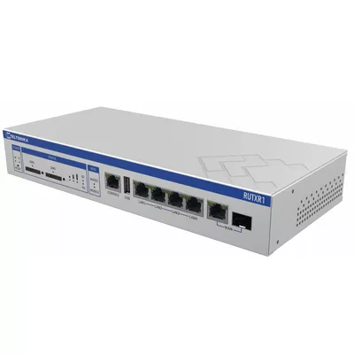 TELTONIKA Router LTE RUTXR1 (Cat6), 5xGbE, WiFi, SFP
