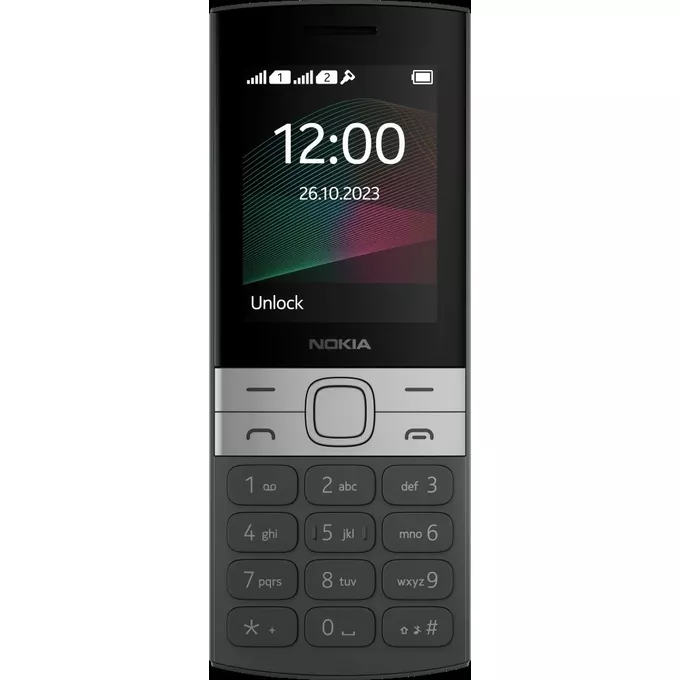 Nokia Telefon 150 2023 TA-1582 DS PL Czarny