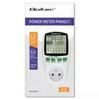 Qoltec Watomierz Licznik zużycia energii PM0627 z historią pomiaru |     3680W | 16A | LCD