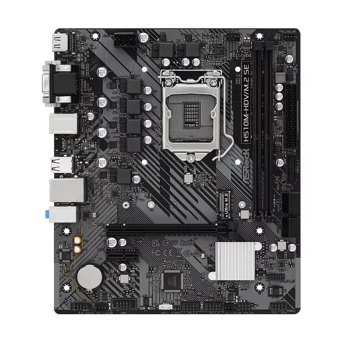 ASRock Płyta główna H510M-HDV/M.2 SE s1200 2DDR4 HDMI/DVI mATX