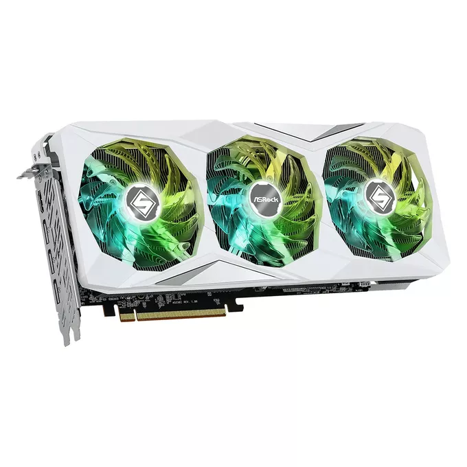 ASRock Karta graficzna RX 7700 XT STEEL LEGEND OC 12G GDDR6 192bit