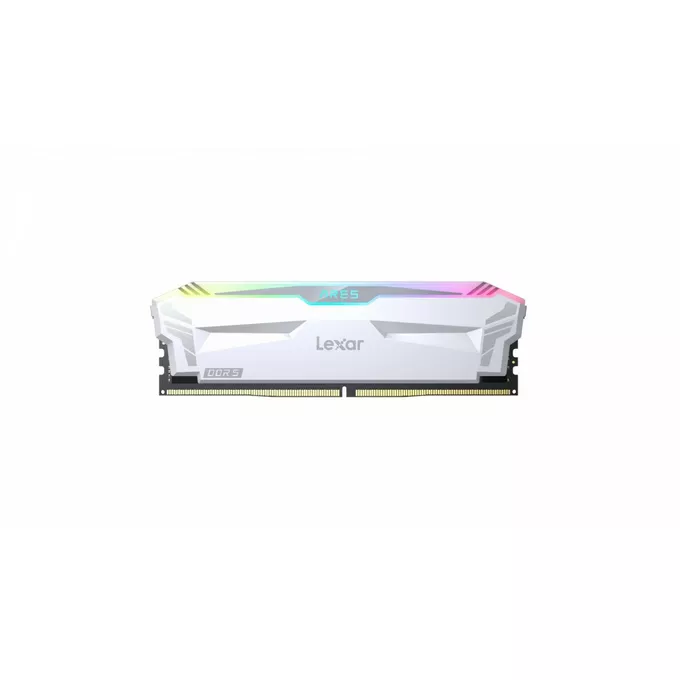 Lexar Pamięć DDR5 ARES RGB Gaming 32GB(2*16GB)/6400 biała
