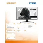 IIYAMA Monitor 27 cali G2755HSU-B1 VA,FHD,100Hz,1ms,HDMI,DP,2xUSB,2x2W