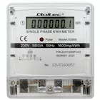 Qoltec Jednofazowy elektroniczny licznik | miernik zużycia energii |    230V | LCD